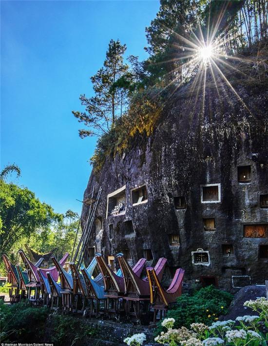 Rợn tóc gáy với nghi lễ đào mộ và mặc quần áo mới cho người chết tại Indonesia - Ảnh 8.