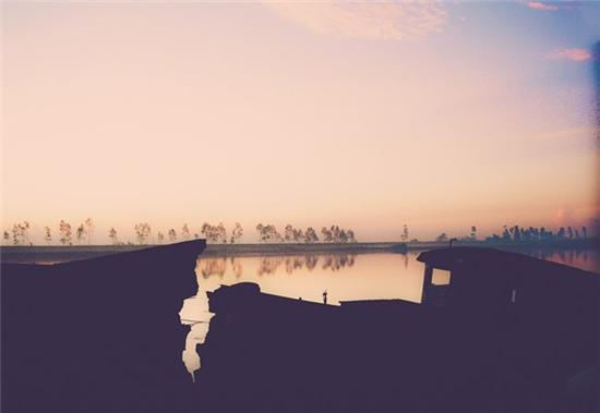 Que lua Viet Nam dep la trong suong som hinh anh 8