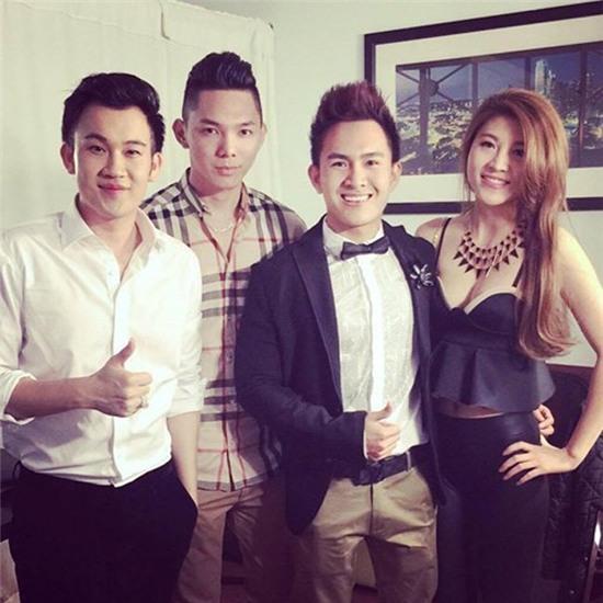 Con trai Hoài Linh cũng thường xuyên có mặt tại những buổi biểu diễn của ca sĩ Dương Triệu Vũ.