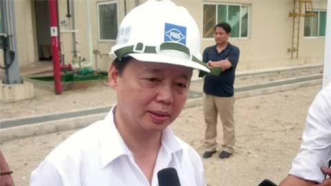cá chết hàng loạt, bộ trưởng tnmt trần hồng hà