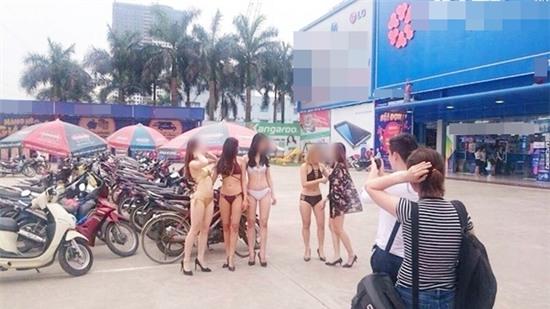 Các cô gái trẻ mặc bikini tại siêu thị điện máy: Chỉ để giáo dục giới tính! - Ảnh 3.