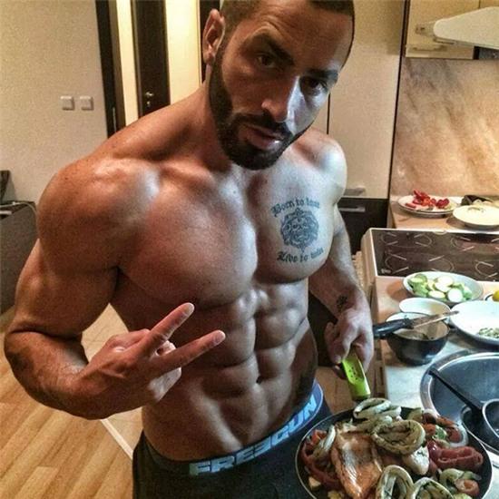 Chùm ảnh: Soái ca 6 múi vào bếp khiến các chị em phát cuồng - Ảnh 10.