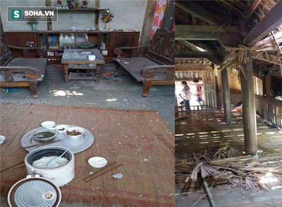 Yên Bái: Nổ mìn, 6 ngôi nhà bị thủng mái, nhiều trẻ em bị thương - Ảnh 1.