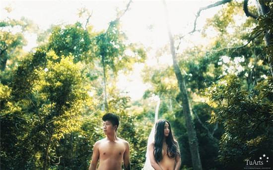 Cô dâu trong bộ ảnh cưới nude gây bão: Bố mẹ cũng ủng hộ tụi mình chụp nude! - Ảnh 2.