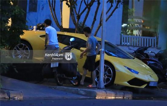 Bắt gặp Cường Đô La lái siêu xe mới tậu nổi bật trên phố - Ảnh 9.