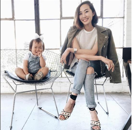 những bà mẹ thời trang