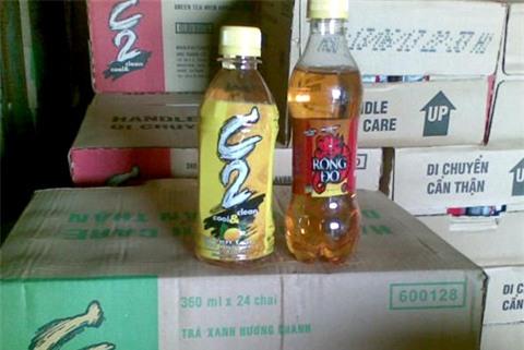 C2, Rồng đỏ, URC Việt Nam, nhiễm chì, nước giải khát