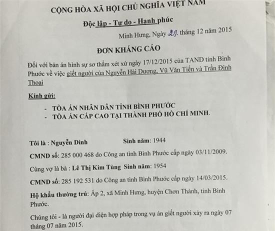Gia đình nạn nhân đề nghị điều tra dì của Nguyễn Hải Dương