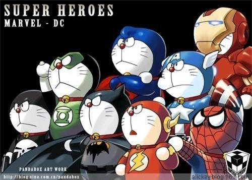Siêu anh hùng Doraemon đã trở lại và đầy sức mạnh hơn xưa trong hình ảnh này! Hãy cùng chiêm ngưỡng những khoảnh khắc hành động đầy hào hùng của Doraemon và đội quân siêu anh hùng.