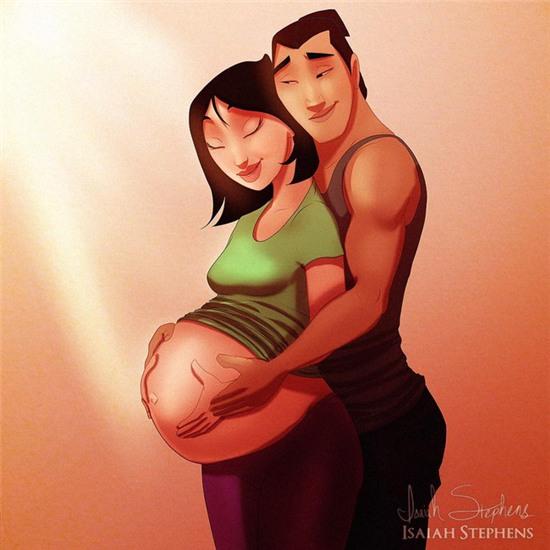 Cuộc sống hạnh phúc của các giai nhân nhà Disney khi lên chức mẹ - Ảnh 3.