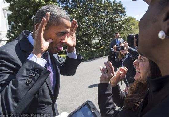Nhung khoanh khac doi thuong cua Tong thong Obama hinh anh 4