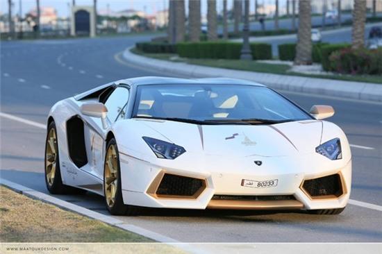 ngam lamborghini aventador do vang "doc" nhat the gioi hinh anh 14