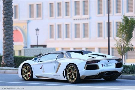 ngam lamborghini aventador do vang "doc" nhat the gioi hinh anh 15