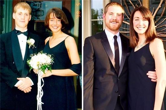 My Wife Might Be A Vampire. Almost 20 Years Later, Wearing The Exact Same Dress