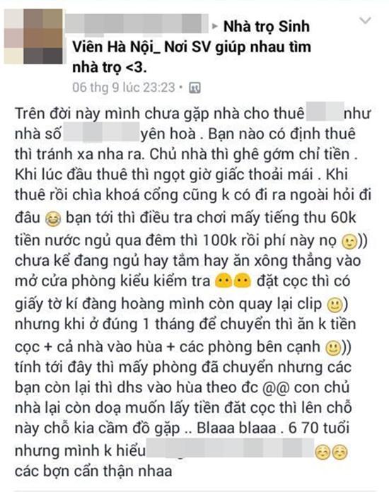 Sinh viên ở trọ và vô vàn nỗi thống khổ khi gặp phải chủ nhà tai quái - Ảnh 6.