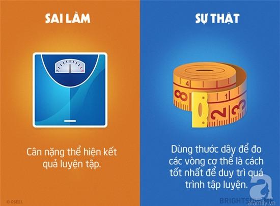 sai lầm khi tập thể dục