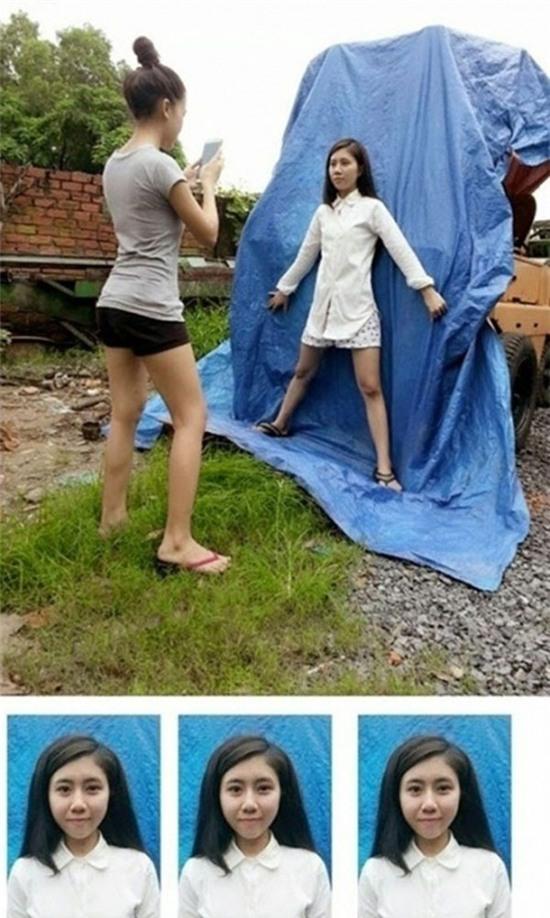 Muôn kiểu chụp hình thẻ bá đạo của giới trẻ