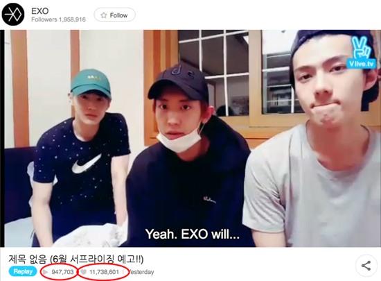 Clip Chanyeol và Sehun (EXO) chúc mừng sinh nhật Suho đạt hơn chục triệu tim - Ảnh 9.