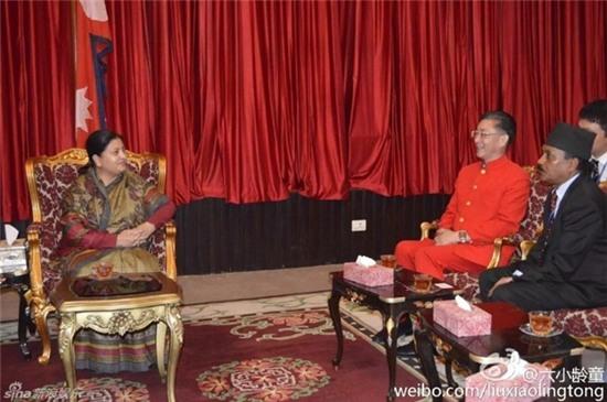 Luc Tieu Linh Dong dien kien Tong thong Nepal hinh anh 1