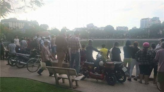 nắng nóng 40 độ, nam thanh niên, nhảy hồ, tử vong, hồ Thiền Quang, hà nội