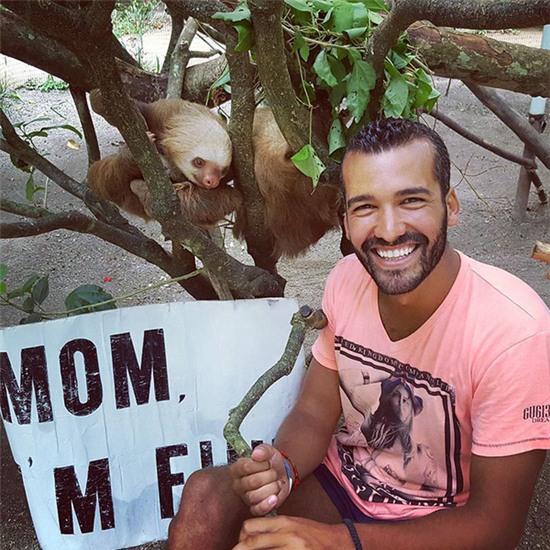 trai đẹp du lịch