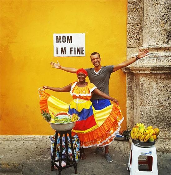 trai đẹp du lịch