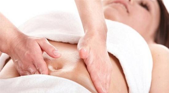 massage giảm mỡ bụng