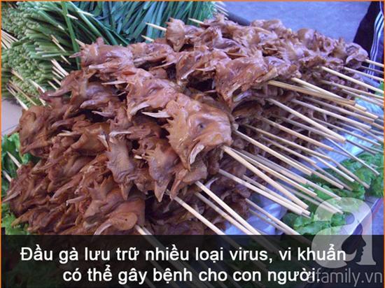 bo phan ga khong nen an