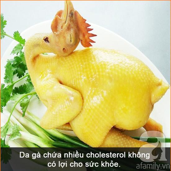 bo phan ga khong nen an