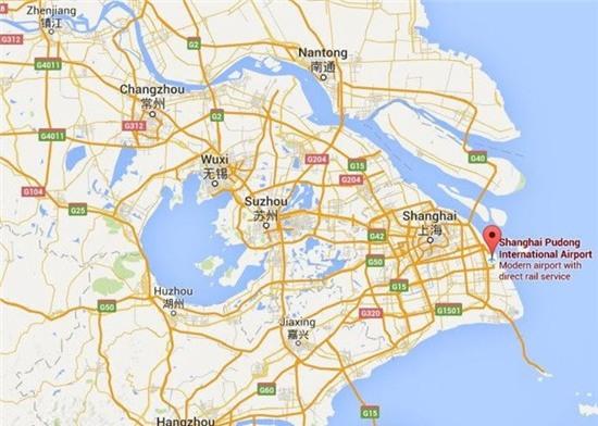 No lon rung chuyen san bay Thuong Hai hinh anh 2