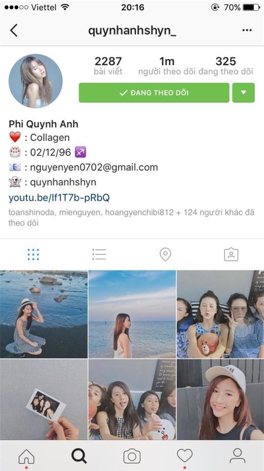 Quỳnh Anh Shyn cán mốc 1 triệu follower trên Instagram, chỉ chịu xếp sau Chi Pu về độ hot - Ảnh 2.