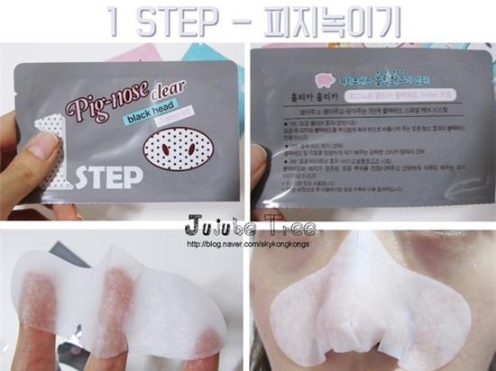 Lột mụn đầu đen