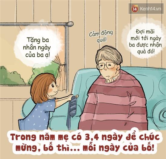 Có thể bạn không bao giờ để ý, bố của chúng ta cũng rất thiệt thòi... - Ảnh 7.