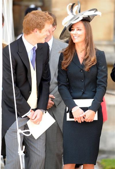 The pair shared a laugh during the service for the Most Noble Order of the Garter at St George's Chapel in June 2008.
