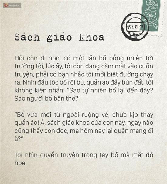 Ngày của bố, hãy đọc những mẩu truyện rất nhỏ này để thấy thương bố nhiều hơn - Ảnh 9.