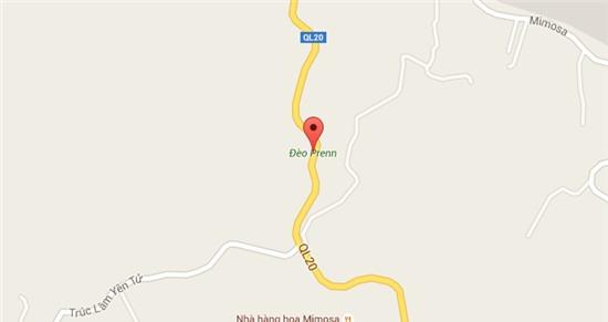 Hai xe khach tong nhau tren deo Prenn, 8 nguoi chet hinh anh 2