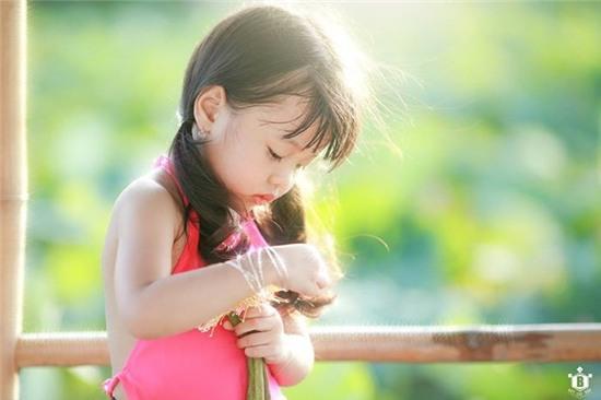 bộ ảnh, em bé, Na My, đốn tim cư dân mạng, sen, trong trẻo, Gia Lâm