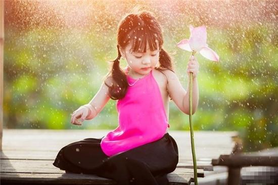 bộ ảnh, em bé, Na My, đốn tim cư dân mạng, sen, trong trẻo, Gia Lâm