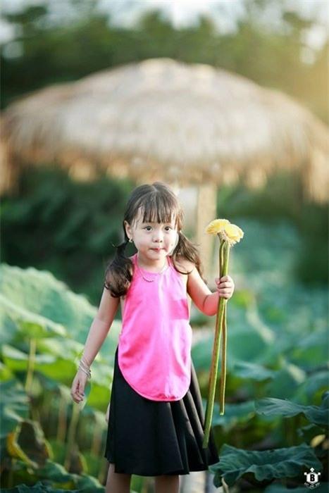 bộ ảnh, em bé, Na My, đốn tim cư dân mạng, sen, trong trẻo, Gia Lâm