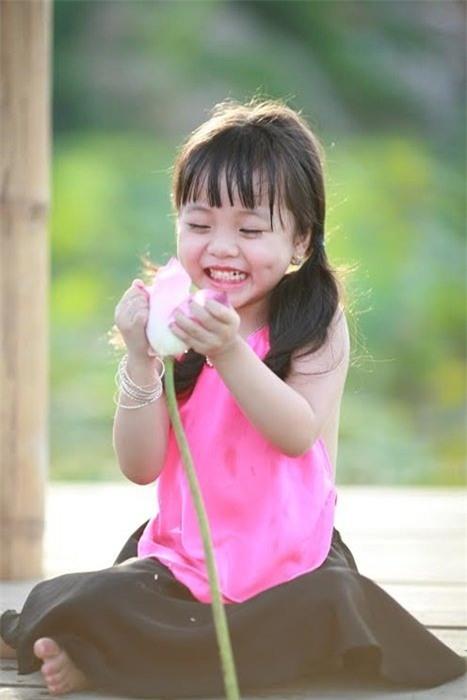 bộ ảnh, em bé, Na My, đốn tim cư dân mạng, sen, trong trẻo, Gia Lâm