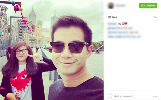 Nghi vấn Á hậu Tú Anh có bạn trai mới là em trai MC Chuyển động 24h - Ảnh 1.