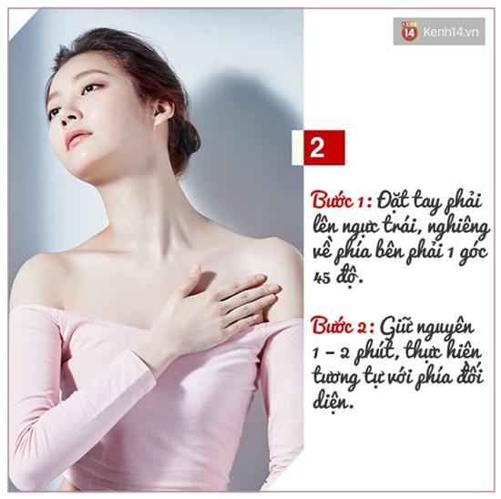 Cách sở hữu chiếc cổ thanh tú và xương quai xanh đúng chuẩn sao Hàn mà không cần phẫu thuật - Ảnh 2.