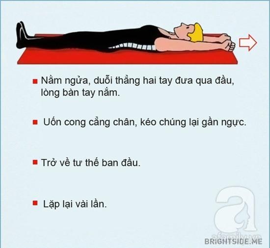 bài tập cho bạn tư thế đúng