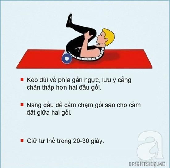 bài tập cho bạn tư thế đúng