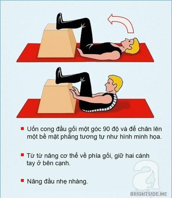 bài tập cho bạn tư thế đúng