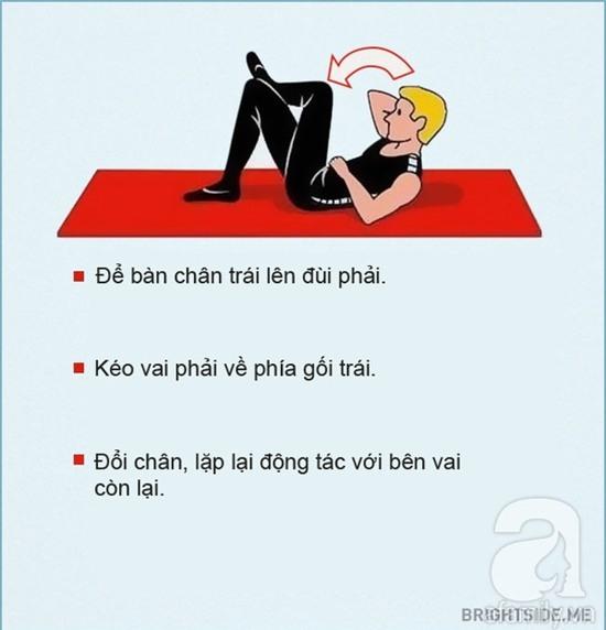bài tập cho bạn tư thế đúng