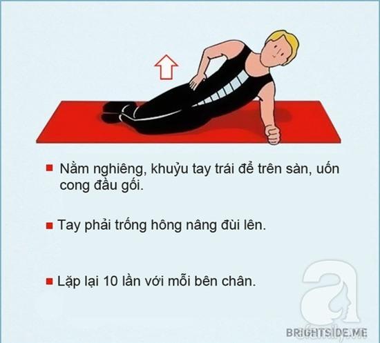 bài tập cho bạn tư thế đúng