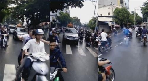 Hàng chục thanh niên đầu trần, nẹt pô gây náo loạn đám tang trên phố - Ảnh 1