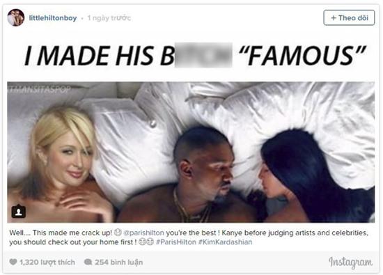 Paris Hilton nhắc Kanye West: Tôi đã làm con khốn của anh nổi tiếng! - Ảnh 2.