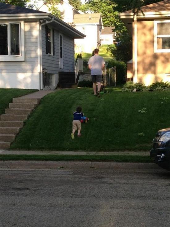 15 hình ảnh chứng minh định luật cha nào con nấy chưa bao giờ sai - Ảnh 6.